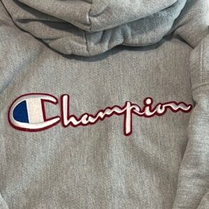 Champion Gray Hoodie